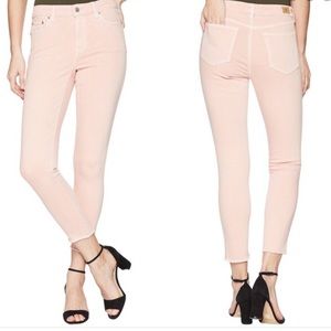 LAUREN PREMIER SKINNY CROPPED ENGLISH ROSE JEANS SIZE 2
